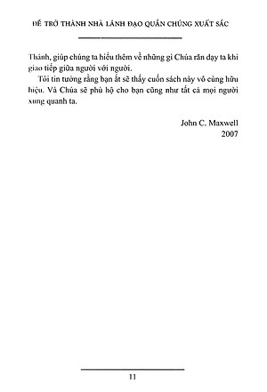 Sách Để Trở Thành Nhà Lãnh Đạo Quần Chúng Xuất Sắc