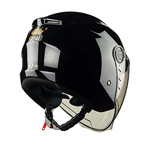 Nón bảo hiểm 3/4 Royal XH01 3 size, lót tháo rời, bảo hành trọn đời