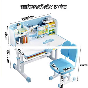Bộ Bàn Ghế Chống Gù Cho Bé – Giúp Bé Ngồi Đúng Tư Thế, Phát Triển Lành Mạnh - HÀNG CHÍNH HÃNG MINIIN