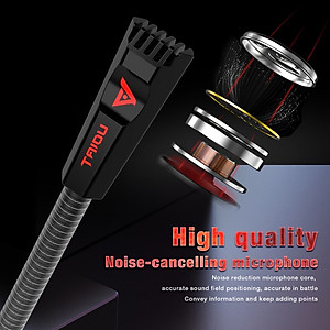 Microphone Led RGB TSP2012 kết nối USB cho máy tính - hàng nhập khẩu