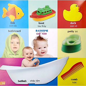 Sách Bé Thông Minh First 100 Words - 100 Từ Vựng Đầu Tiên (Tặng Sticker)