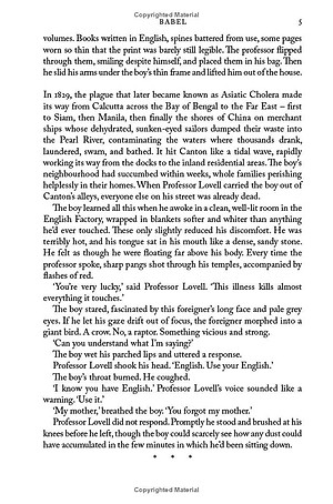 Babel - Or The Necessity Of Violence - An Arcane History Of the Oxford Translators' Revolution