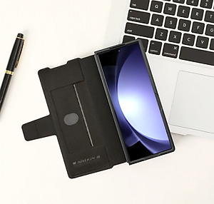 Bao Da dành cho Samsung Galaxy Z Fold 7 / Z Fold 6 hiệu Nillkin Aoge Leather Cao Cấp - Hàng nhập khẩu