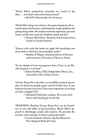 Sách Getting Things Done: The Art Of Stress-Free Productivity