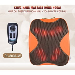 Máy massage lưng hồng ngoại Puli PL-803A-W - 8 bi