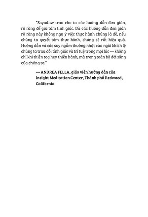 Thư Giãn Và Nhận Biết - Pháp Thiền Chánh Niệm Cho Tâm Sáng Tỏ, Tự Tin Và Trí Tuệ