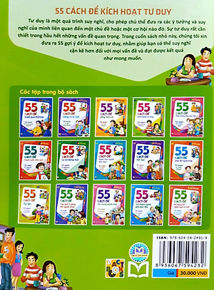 Tủ Sách Kĩ Năng Sống Dành Cho Học Sinh - 55 Cách Để Kích Hoạt Tư Duy