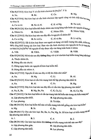 Tuyển Chọn 3000 Câu Hỏi Lý Thuyết Hóa Vô Cơ