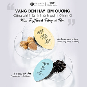 Set minisize Dầu gội xả phục hồi đa tầng Nấm Truffle Weilaiya - Hương nước hoa