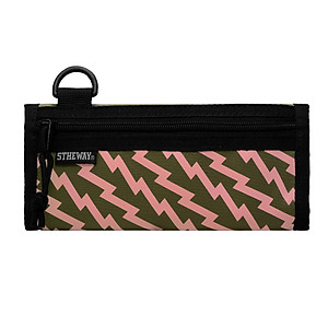 Ví Dài 5THEWAY Xanh Rêu aka 5THEWAY /solid/ LONG WALLET in OLIVE