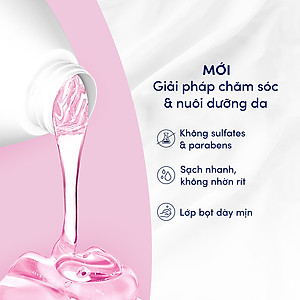 Sữa Tắm Serum Dove Pro-Ceramide Hoa Sakura và Muối Hồng Giúp Da Đàn Hồi Và Căng Bóng 500g