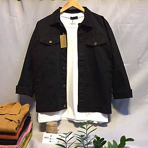 ÁO KHOÁC JEAN KAKI UNISEX CAO CẤP - NHIỀU MÀU