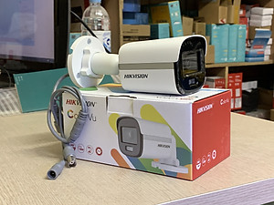 Bộ Camera Hikvision full color có màu ban đêm full phụ kiện lắp đặt hàng chính hãng