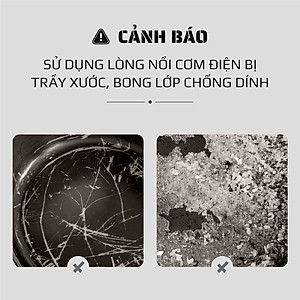 Nồi cơm điện lòng sứ dưỡng sinh 1.2L Mishio MK381 - Hàng chính hãng 