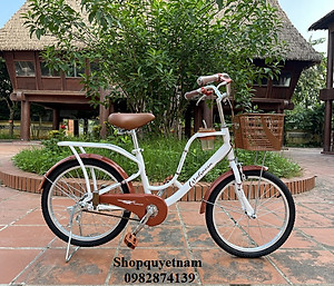 Xe đạp trẻ em Wahama Phoenix size 20 inch cho bé gái phù hợp với bé từ 7 đến 10 tuổi