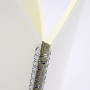 Sổ lò xo bìa trong suốt giấy kẻ ô vuông cỡ B5