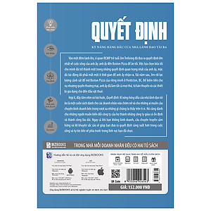 Sách Quyết Định: Kỹ Năng Hàng Đầu Của Nhà Lãnh Đạo Tài Ba