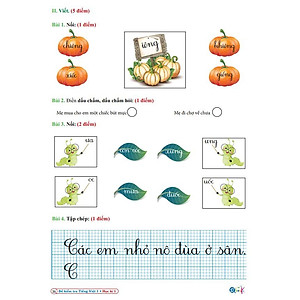 Sách - Combo Bài Tập Tuần và Đề Kiểm Tra lớp 1 - Toán và Tiếng Việt học kì 1 - Cánh diều (4 cuốn)