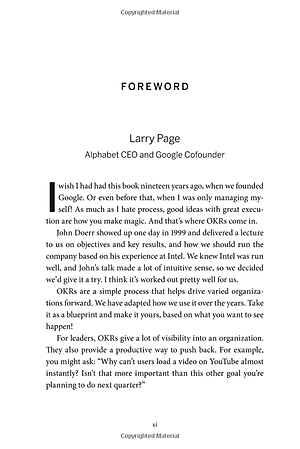 Measure What Matters