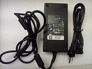Adapter sạc laptop Dell 180w (19.5v-9,23A) Slim, kim to 7.4mm x 5.0mm dùng cho laptop Dell Alienware M14X, M15x, M17x, M17x R3, Dell Precision M4600, M4700, M6300, M6400, XPS L702X - Hàng chính hãng