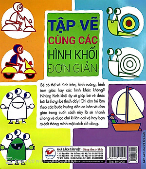 Sách Tập Vẽ Cùng Các Hình Khối Đơn Giản