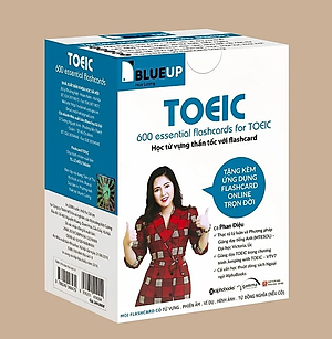 Blue Up - 600 Essential Flashcards For Toeic  - Bản Quyền