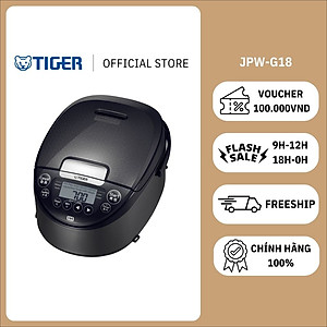 Nồi Cơm Điện Tử Cao Tần Tiger JPW-G18W 1.8 lít - Hàng chính hãng