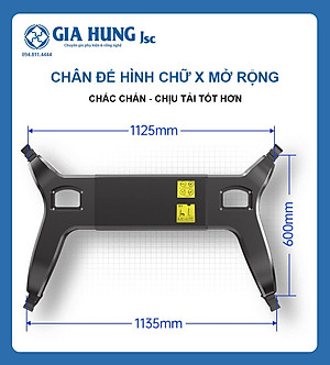 Giá treo tivi di động NB TW100 (60-110 inch) tích hợp hệ thống nâng hạ tự động Hàng Nhập Khẩu 