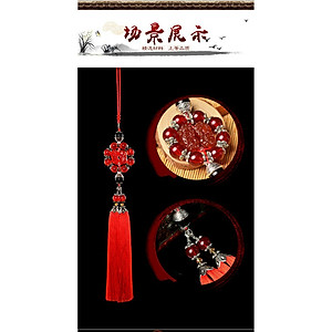Cặp Nghê Đỏ Phong Thủy Treo Xe Ô Tô 