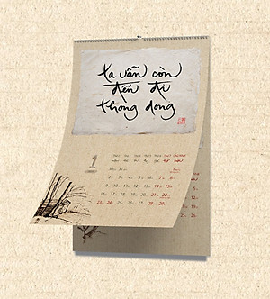 Combo Lịch 2023 - Lịch Thư Pháp Làng Mai 2023 - Thầy Có Trong Ta - Thiền sư Thích Nhất Hạnh : Lịch Treo Tường Và Lich Bàn