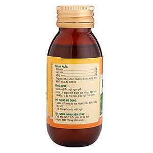 Thực Phẩm Chức Năng Bộ 2 Hộp An Thần, Ngủ Ngon Siro Laroxen Học Viện Quân Y (100ml / Lọ)