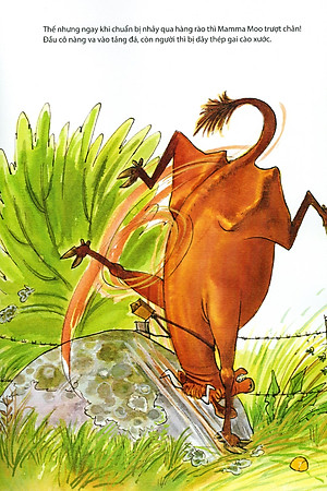 Sách Mamma Moo Và Chú Quạ Rắc Rối - Mamma Moo Bị Thương