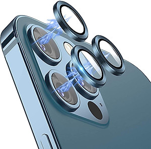 Dán vòng bảo vệ từng mắt camera cho iPhone 15 pro max / 15pro / 15 plus / ip15 chính hãng Kuzoom - Hàng chính hãng