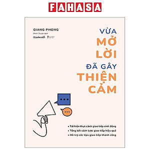 Sách - Vừa Mở Lời Đã Gây Thiện Cảm