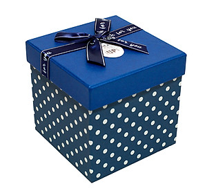 Hộp Quà Vuông V 019 - 12 x 12 x 12 cm - Giao màu ngẫu nhiên