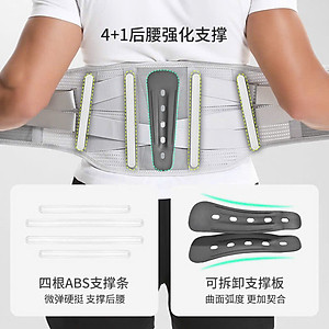 Đai Lưng, Nẹp Lưng Mới Giảm Đau Lưng Định Hình Cột Sống, Cải Thiện Thoái Hóa Thoát Vị Thoáng Khí Cho Nam Nữ AOLIKES- 7895