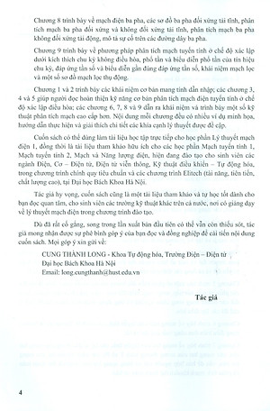 Lý Thuyết Mạch Điện - Mạch Tuyến Tính Ở Chế Độ Xác Lập