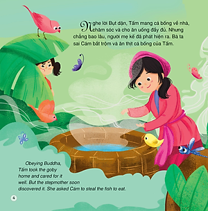 Truyện Cổ Tích Việt Nam (Song Ngữ Việt - Anh) - Tấm Cám