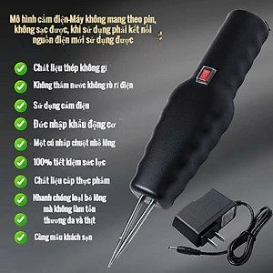 Máy Nhổ Lông Gà Vịt Tích Điện Cầm Tay Cao Cấp: Động Cơ Kép, Siêu Tiện Lợi