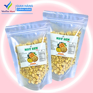 Hạt Sen Sấy Giòn Vỡ Đôi Viettin Mart 400g
