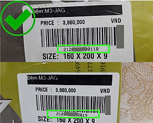 Nệm Bông Ép Gấp 3 Everon Padding chính hãng _ Màu ngẫu Nhiên-Bảo hành 5 năm.