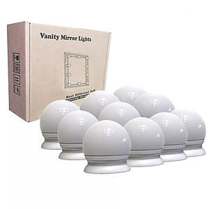 Chuỗi dây đèn led gương trang điểm 10 bóng 5 màu điều chỉnh