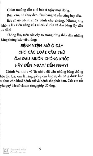 Sách Bác Sĩ Ai Bô Lít (Tái Bản)