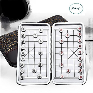 Bàn Cờ Tướng Nam Châm 2 Mặt - Hàng Chính Hãng 