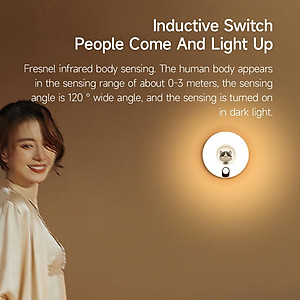 Đèn Cảm Ứng Thông Minh 2 Chế Độ Sáng Cho Nhà Bếp / Phòng Vệ Sinh