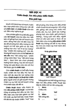 Sách - Cờ Vua - Tập 3 - Chiến Thuật Kỹ Thuật Tác Chiến (Tái Bản 2024)