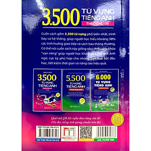 Sách 3500 Từ Vựng Tiếng Anh Theo Chủ Đề
