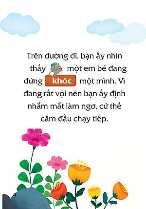 Truyện Tranh Song Ngữ Việt-Anh Cho Bé - Giúp Đỡ Mọi Người Thật Là Vui - Helping Others Is Joyful