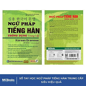 Sách Ngữ Pháp Tiếng Hàn Thông Dụng - Trung Cấp