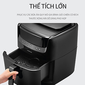 Nồi Chiên Không Dầu Kết Hợp Chức Năng Hấp Lock&Lock EJF881 (7 lít) - Hàng Chính Hãng